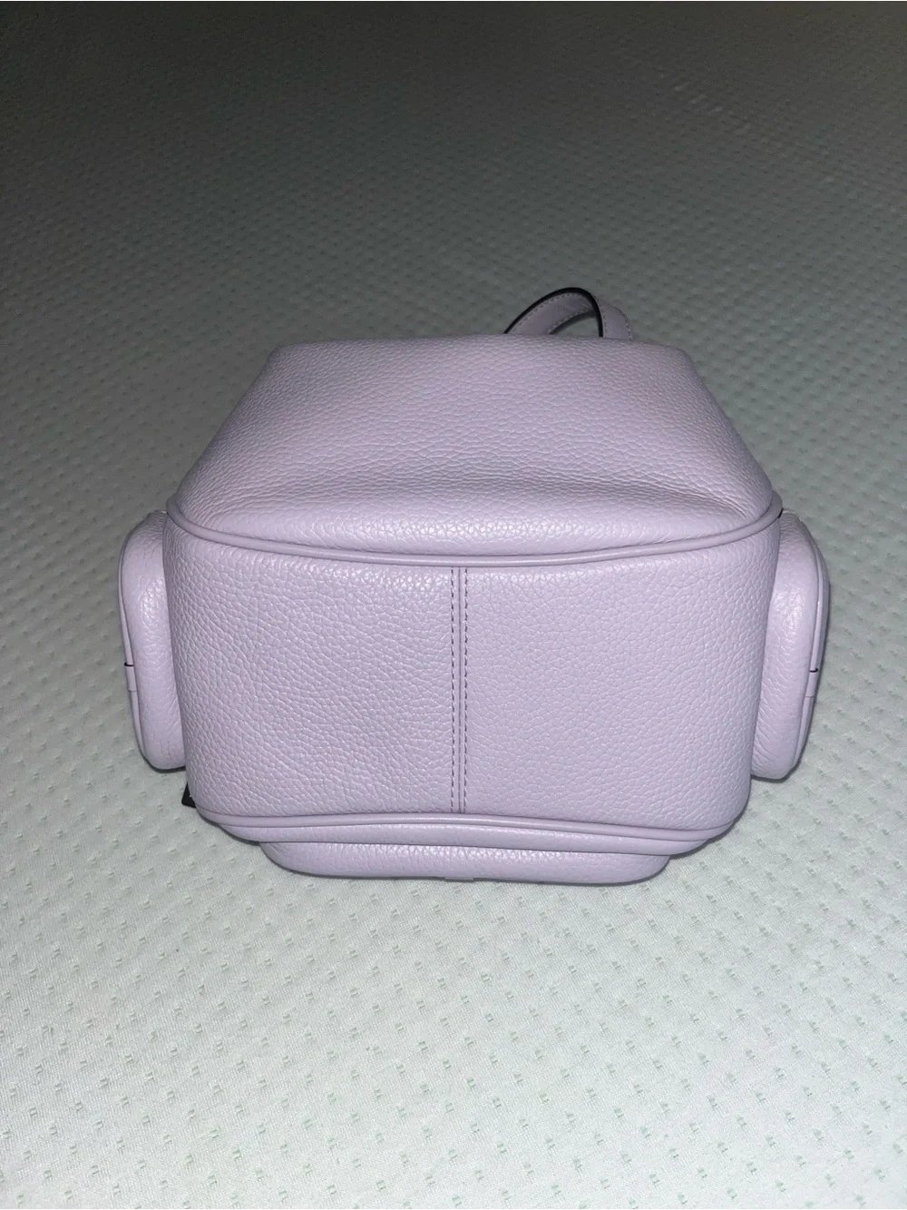 Michael Kors Lilac Pebbled Crossbody Bag with Silver Hardware - Picture 8 of 11